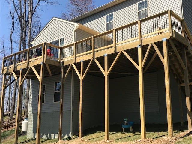 Deck installation