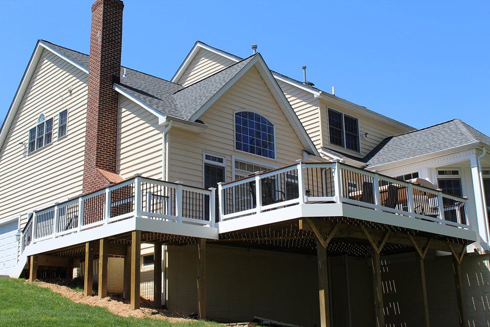 Elevated deck