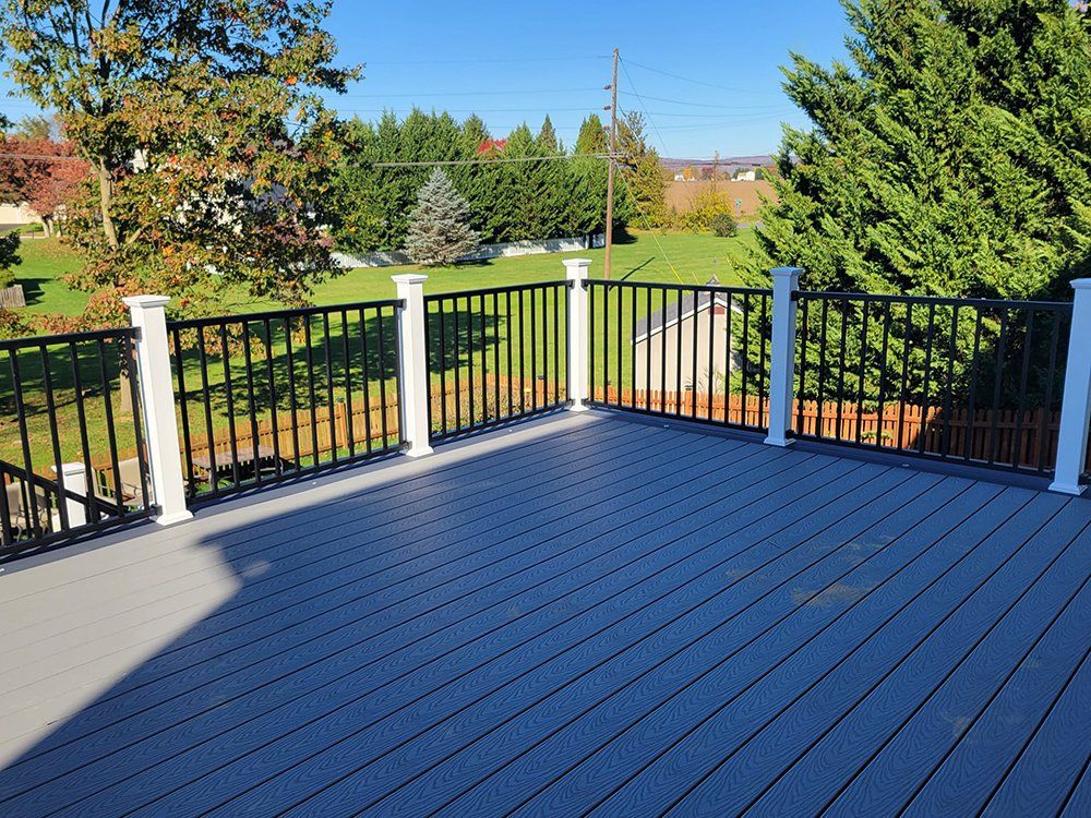 Vinyl deck