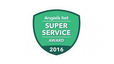 Angies list 2016 Super Service Award