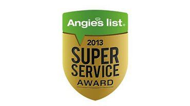 Angies list 2013 Super Service Award