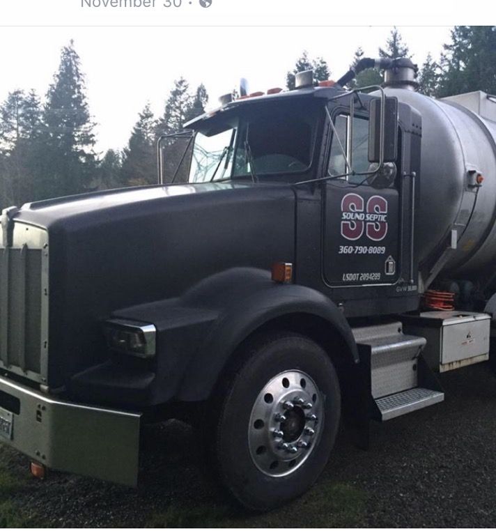 A black truck with the number 88 on the side