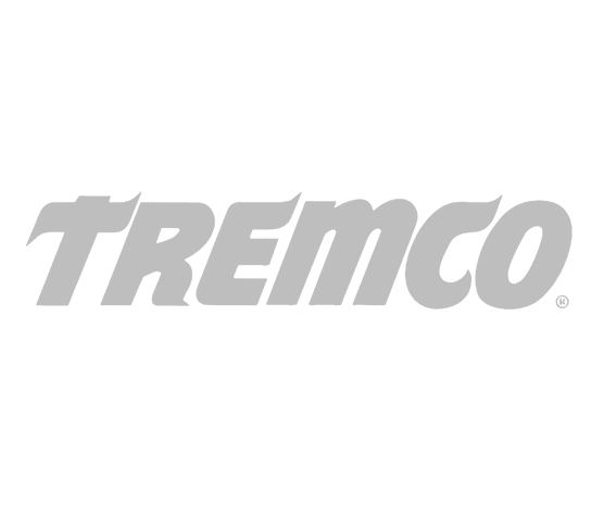 Gray TREMCO logo on a white background