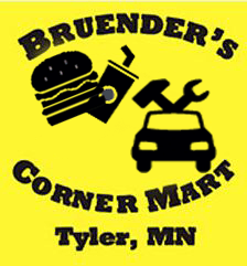 Bruender's Corner Mart Logo