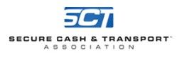 The logo for the secure cash and transport association