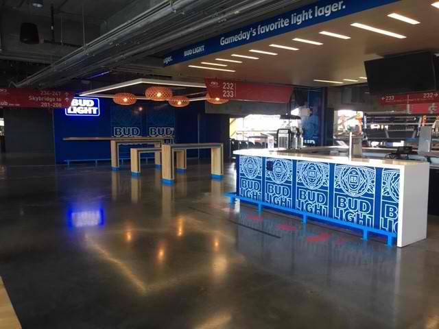 Mercedes Benz Stadium - 200 Level Bar Renovation - Atlanta, GA