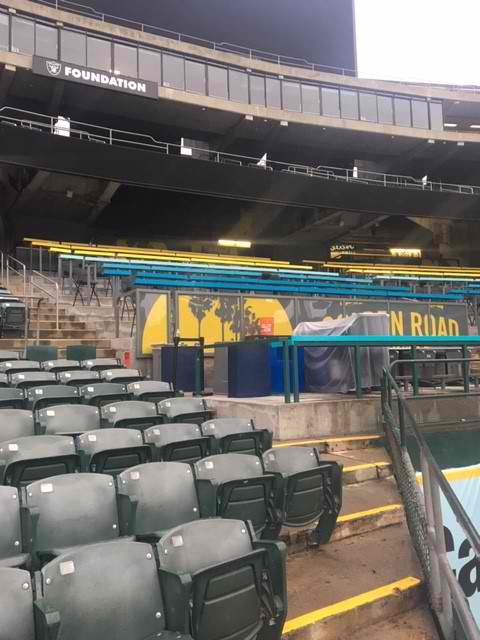 Oakland A's Golden Road Section Update - Oakland, CA
