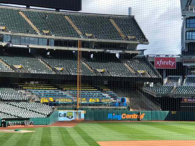 Oakland A's Golden Road Section Update - Oakland, CA