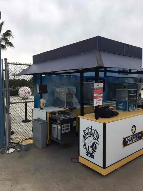 Estrella Bar Carts Updates - Dodger Stadium - Los Angeles, CA