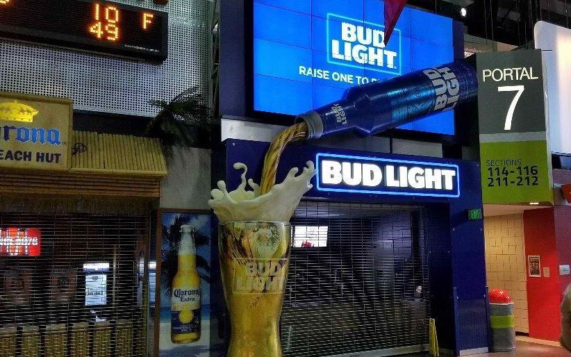 Philips Arena Bud Light Update - Atlanta GA
