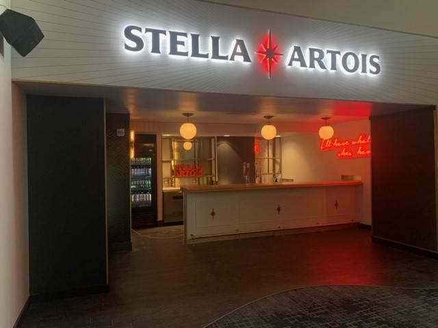 Stella Artois Toyota Center Change Out Before and After - Houston TX