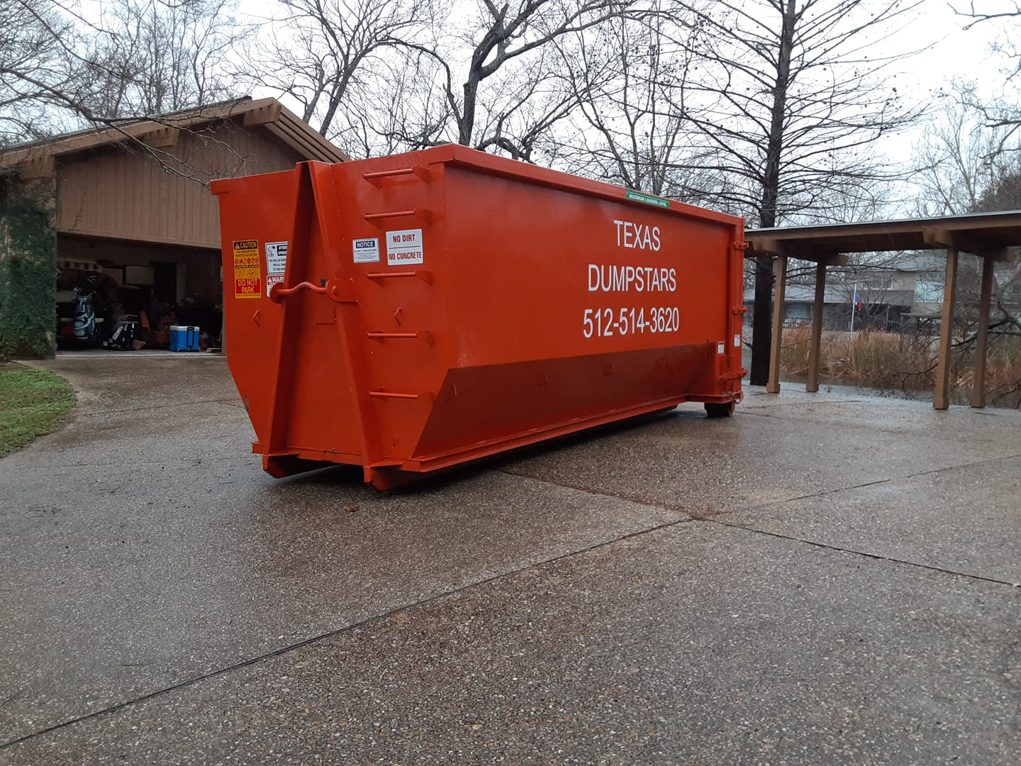 Texas Dumpstars Dumpster Rental Photo Gallery | Round Rock, TX