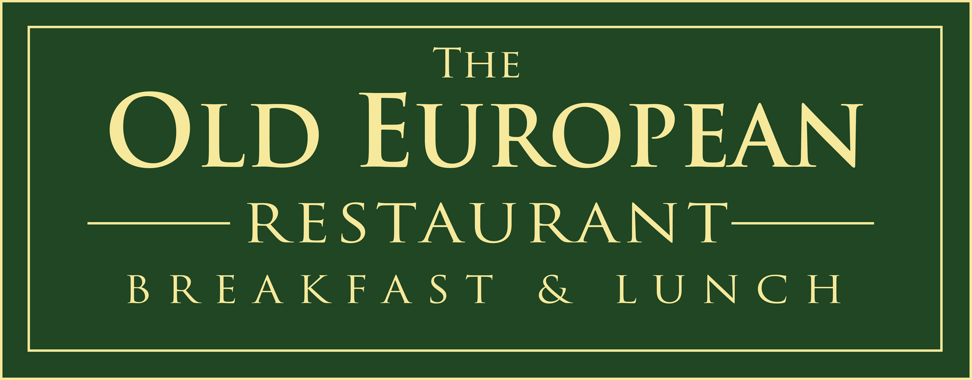 The Old European Restaurant