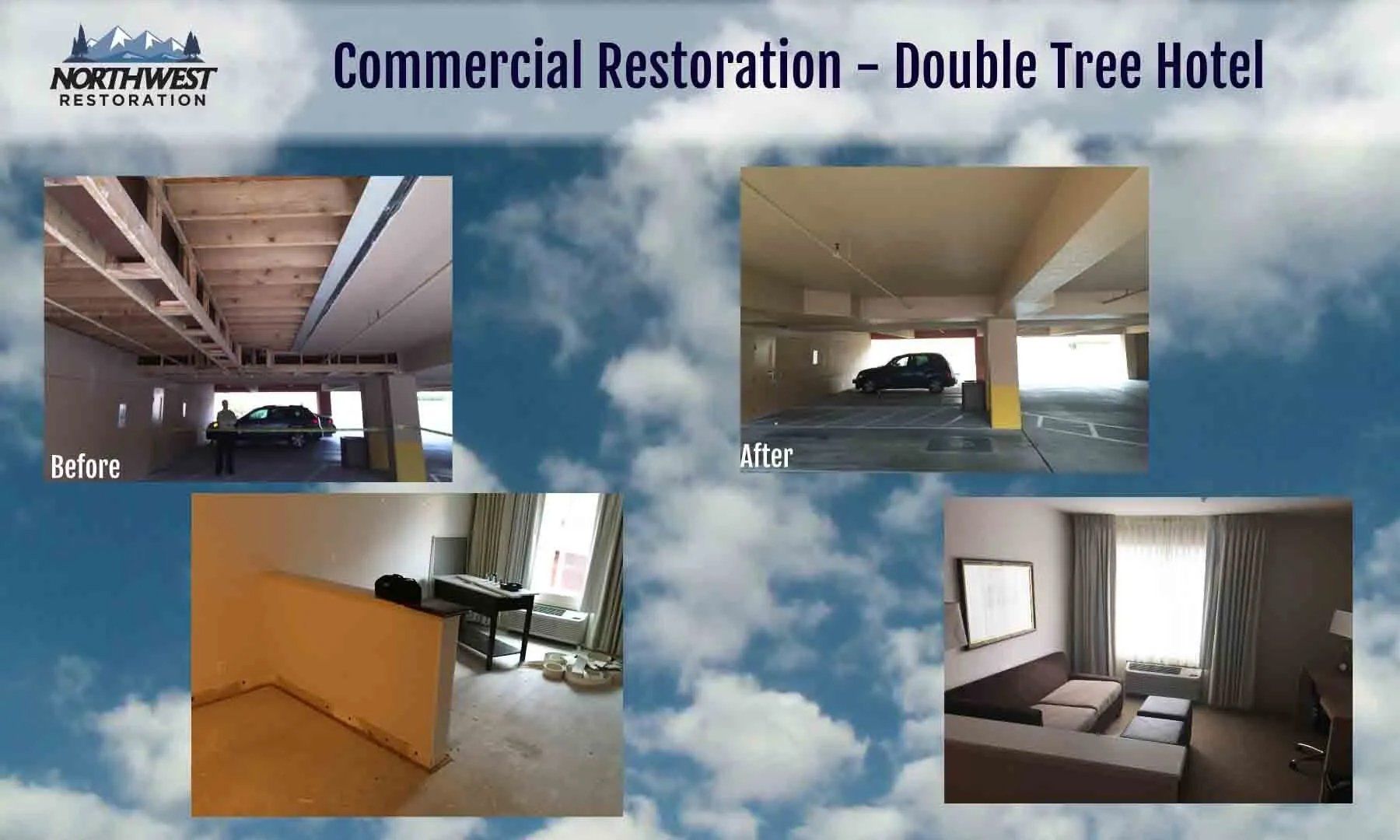 Hotel building restoration