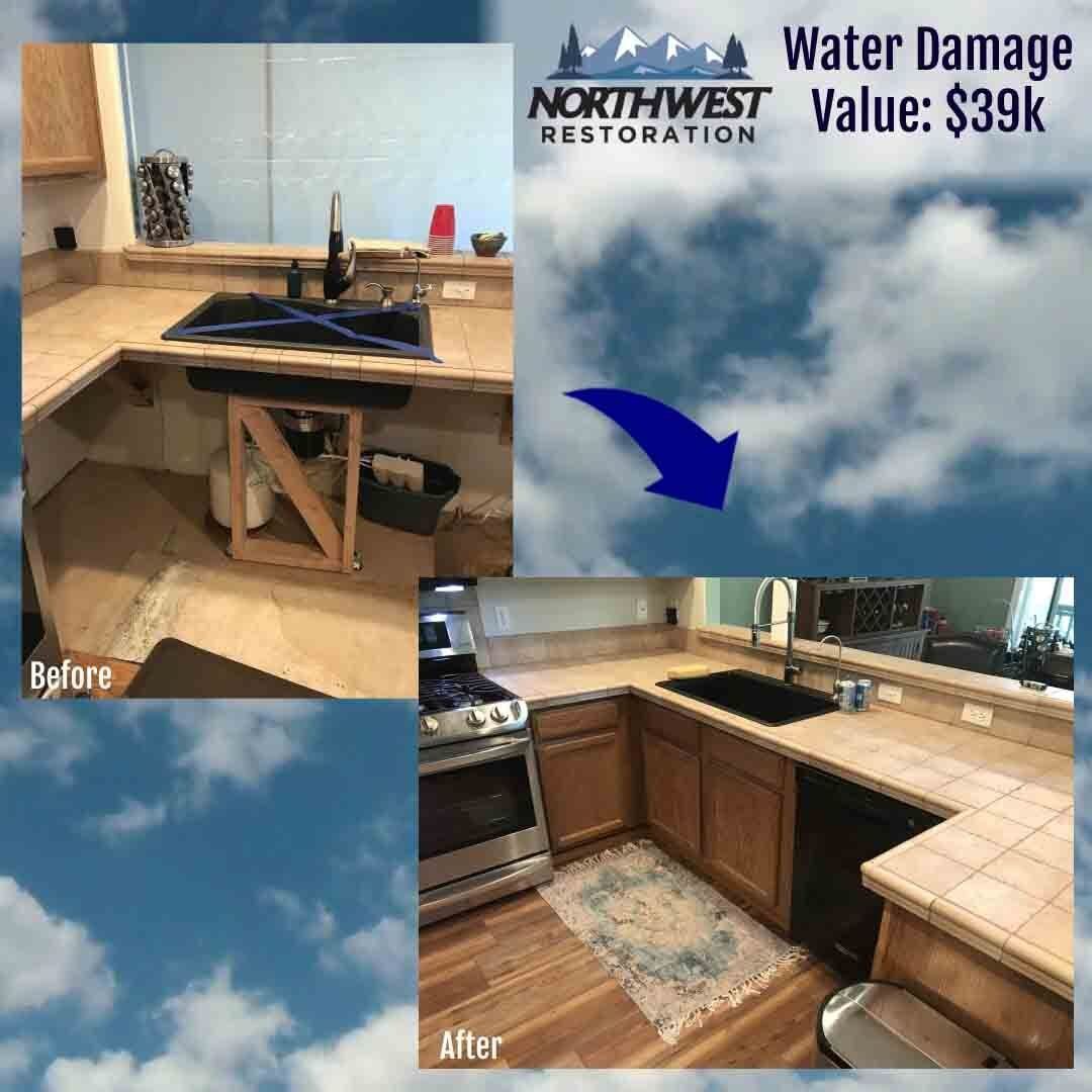 Water damage restoration