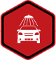 Car washing icon