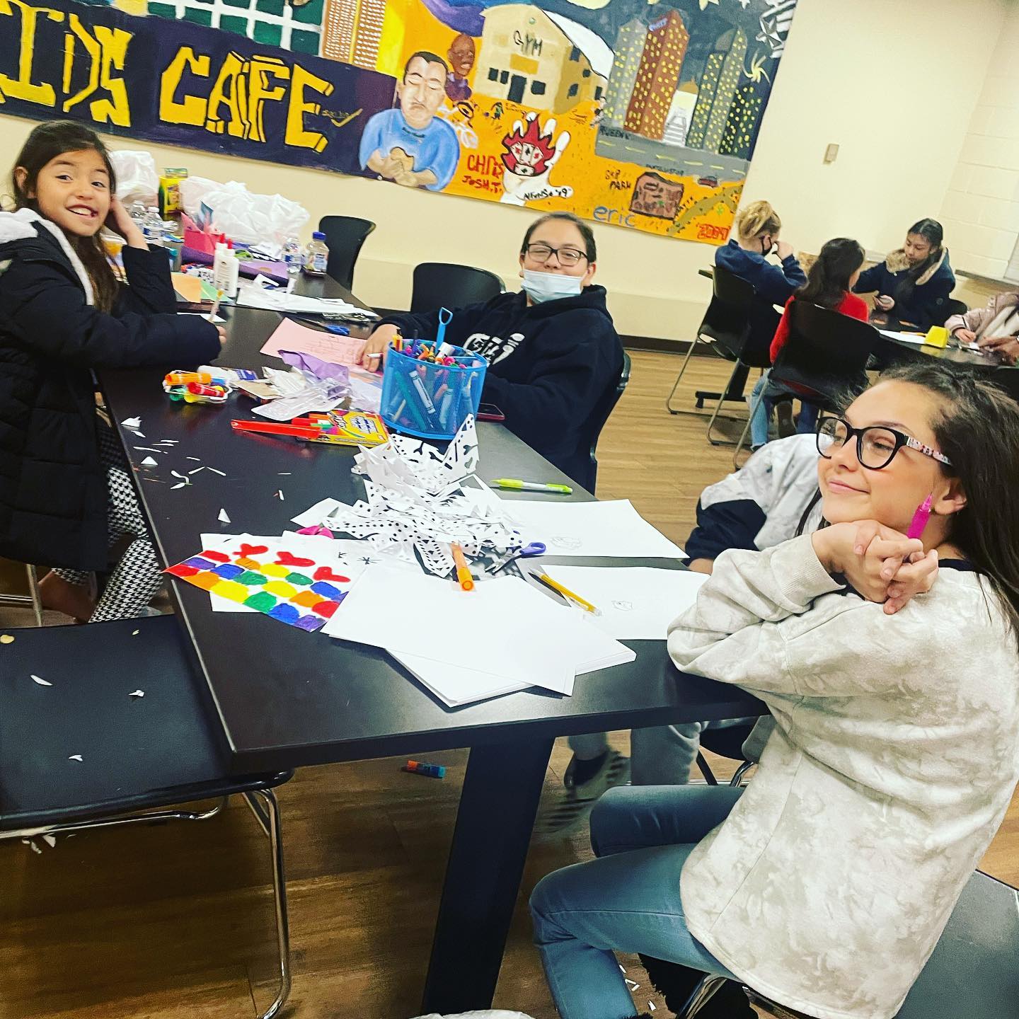 Kids having activity