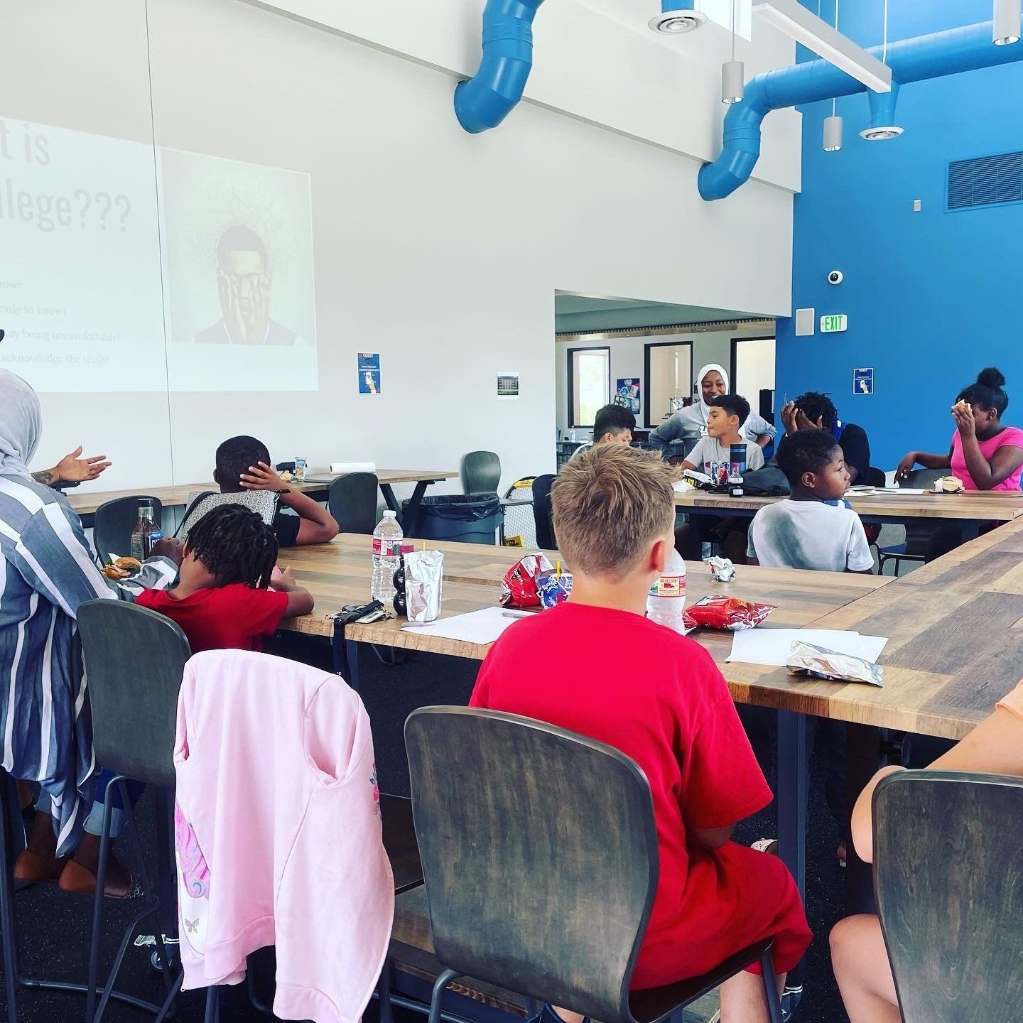 People having a conference