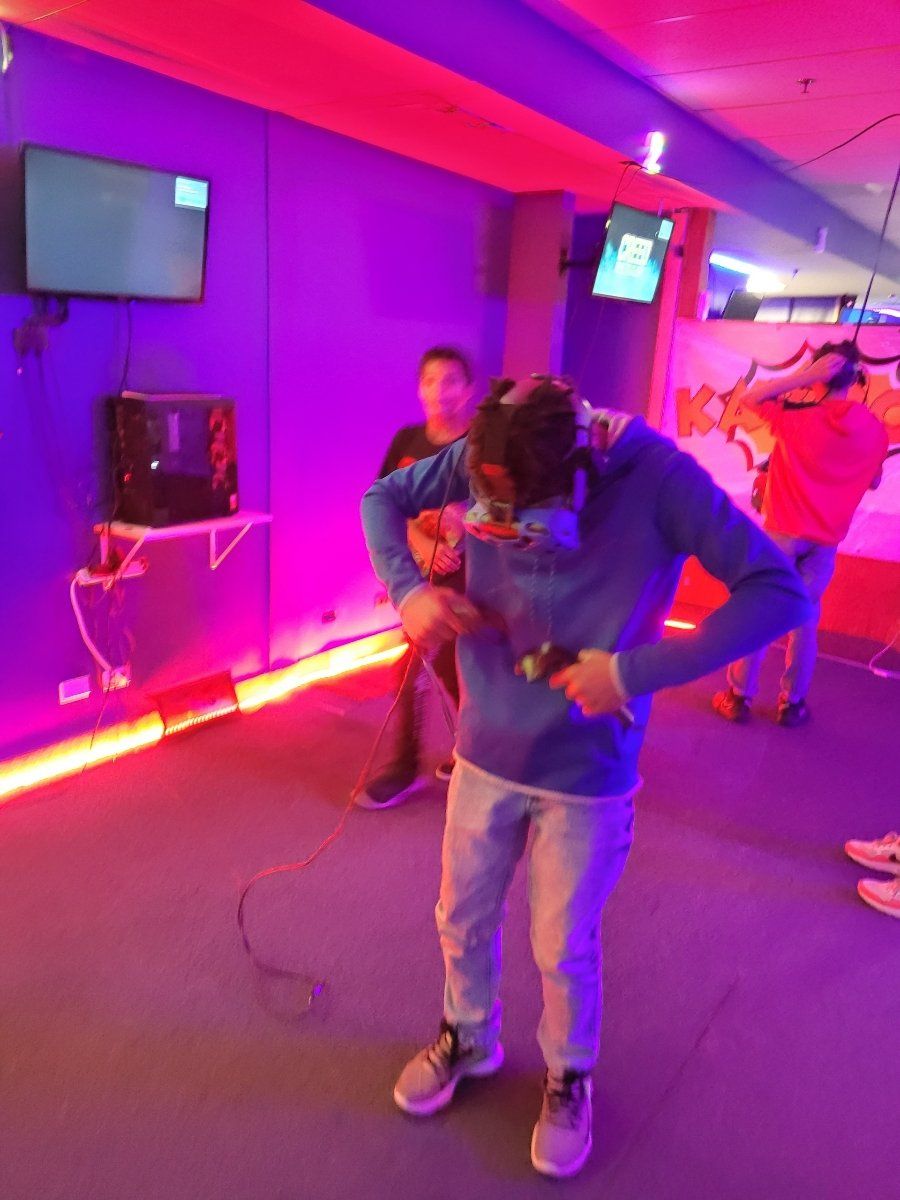 Boy with blue sweatshirt