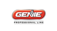 Genie Professional Line logo in red, black, and silver on a white background