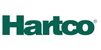 Hartco logo in dark green text on a white background