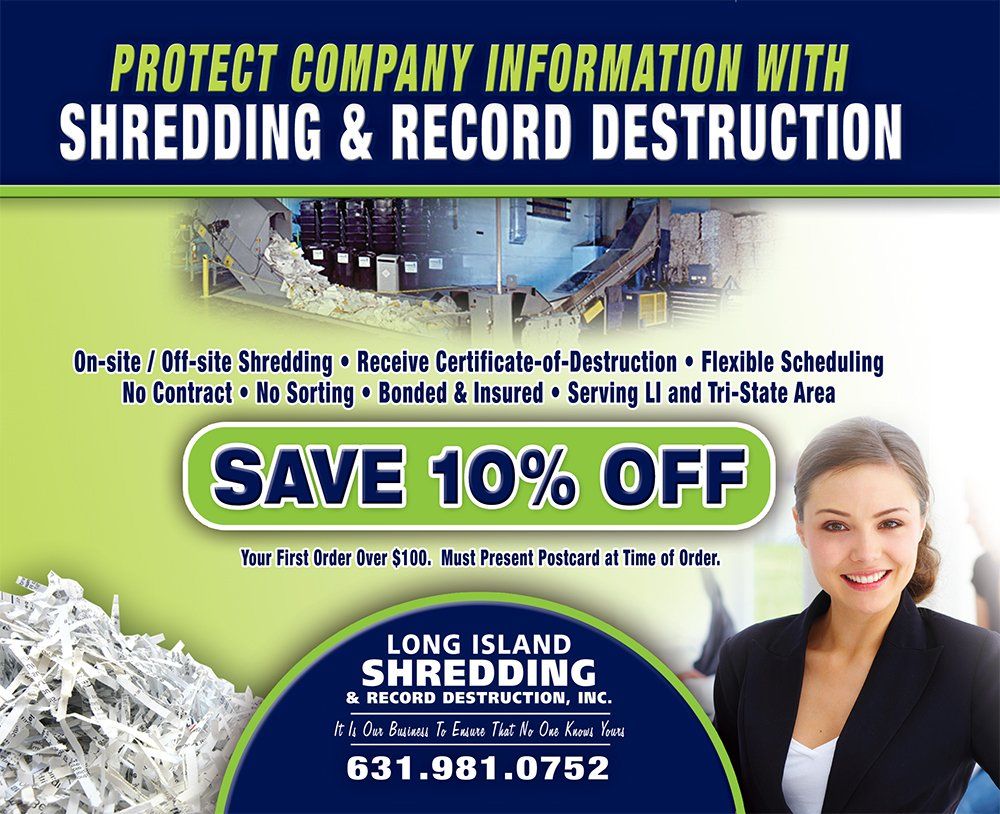 Long Island Shredding & Record Destruction Shredding Ronkonkoma