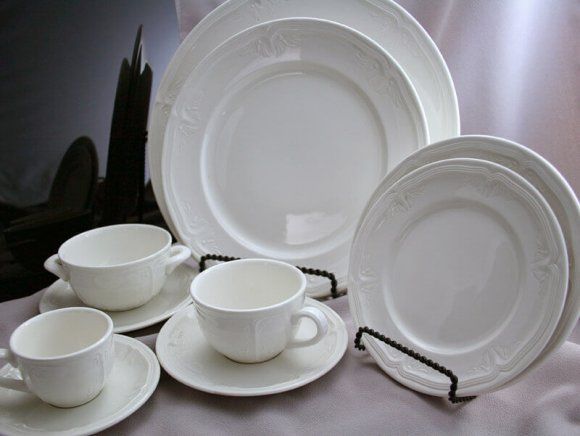White Villeroy Boch China