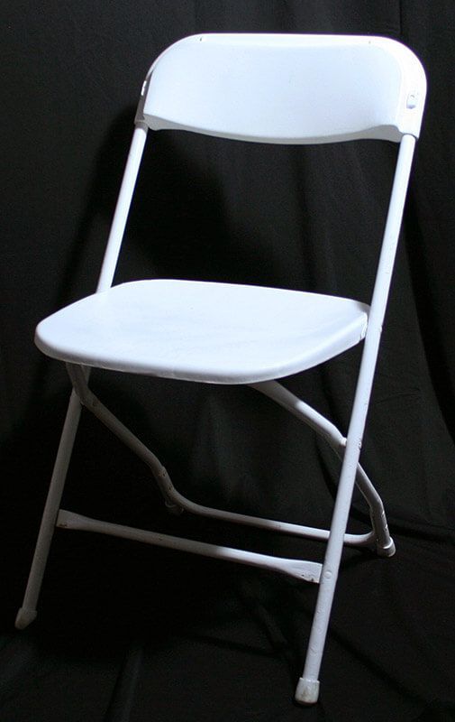 White Samsonite Chair (Adult)