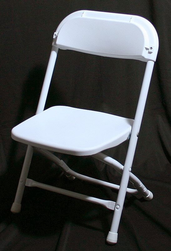 White Samsonite Chair (Child)