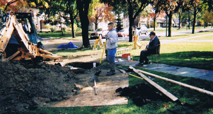 Excavation job - Nuzzo Plumbing