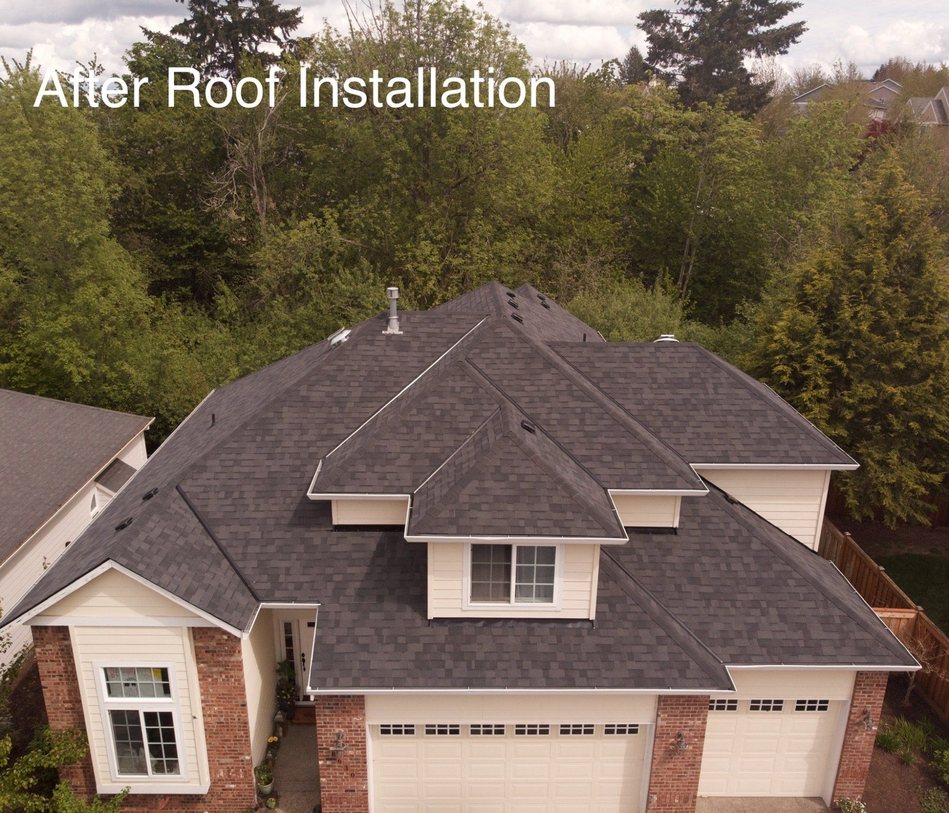 After Roof Installation