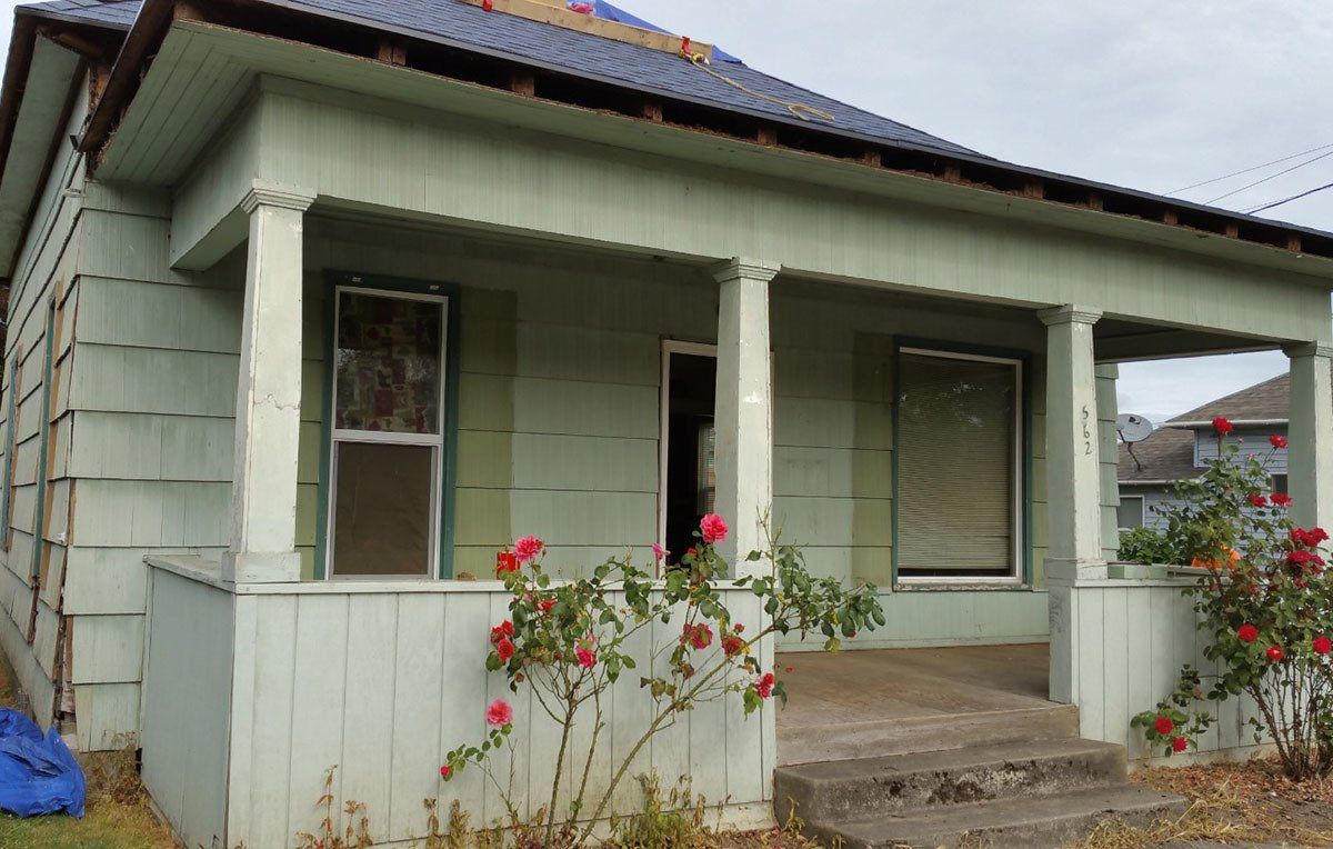 Old roofing and siding