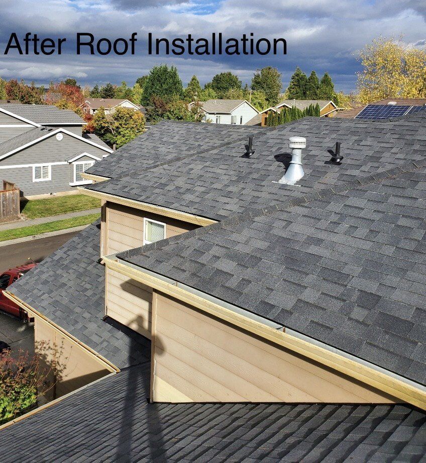 Roof Installation After