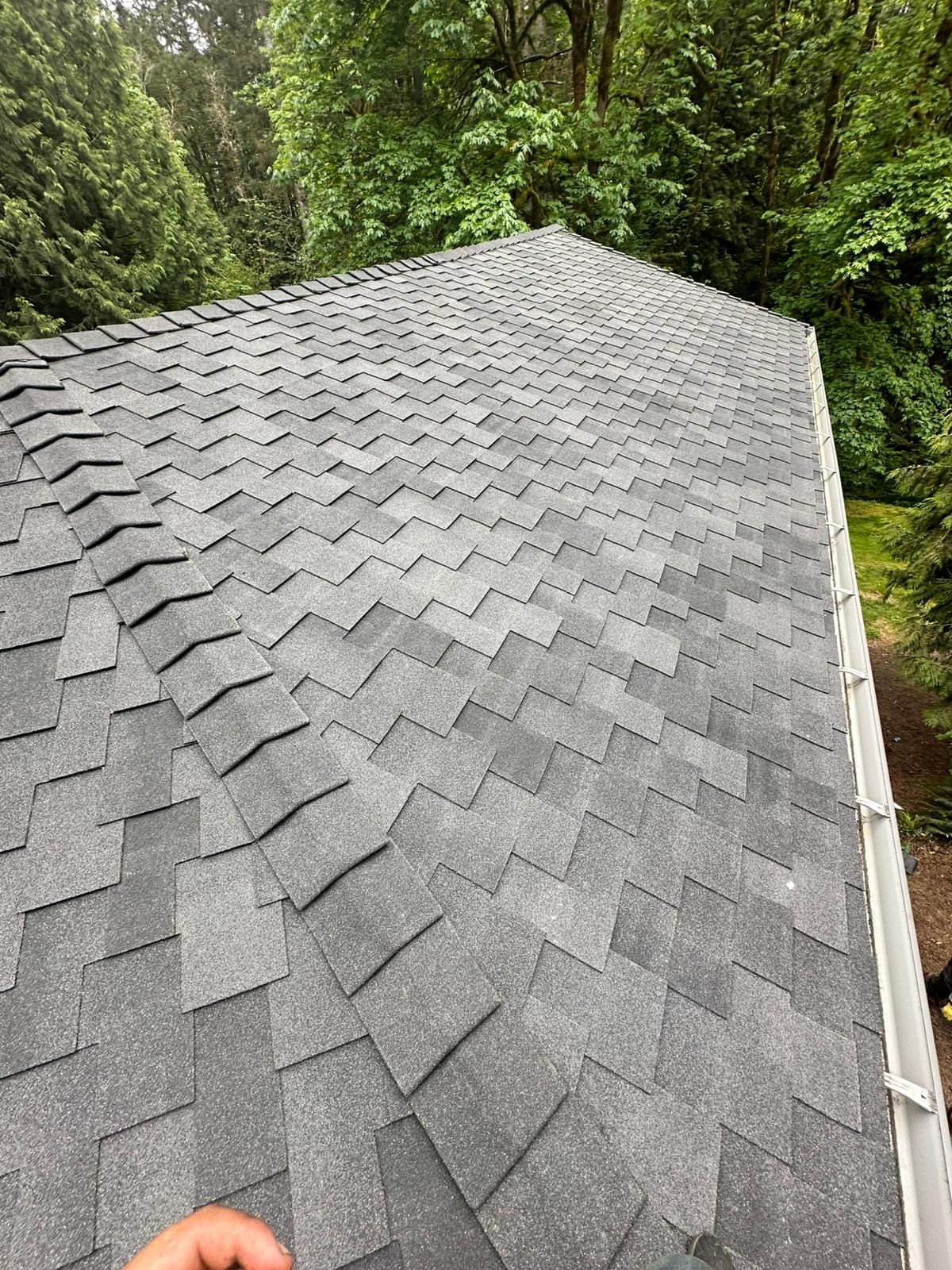 Shingle roofing