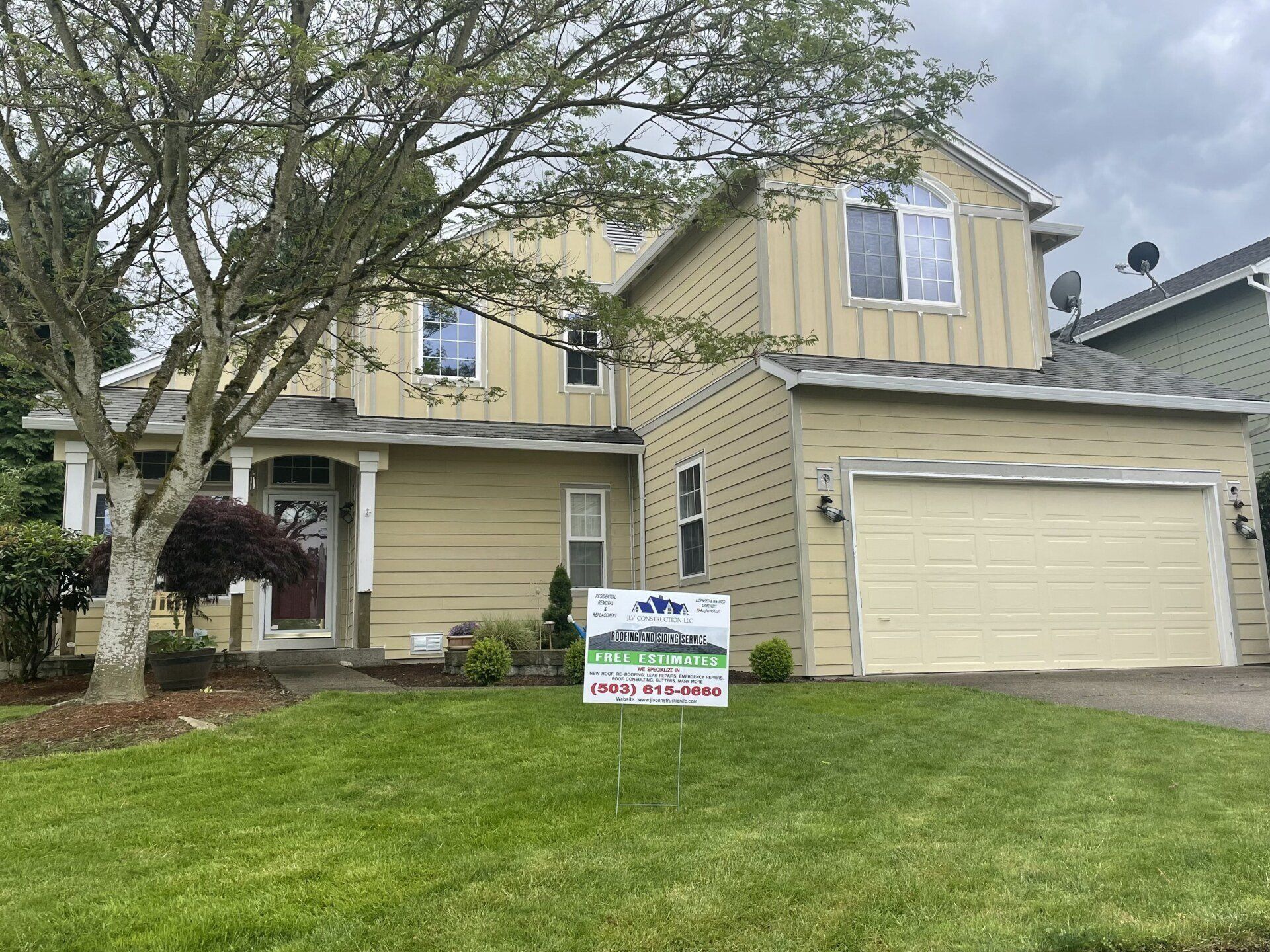 completed painting residential work