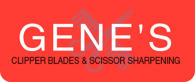 Gene's Clipper Blades & Scissor Sharpening Logo