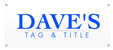 Dave's Tag and Title Logo