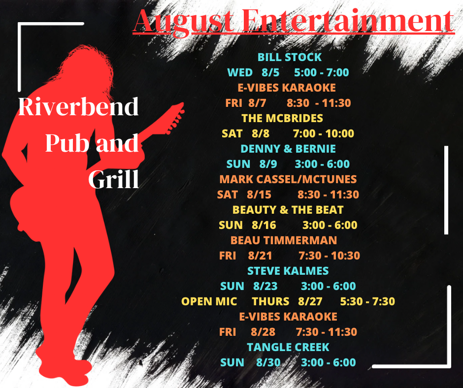 August 2026 live entertainment events