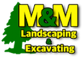 M & M Landscaping & Excavating | Logo