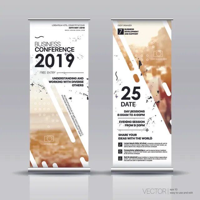 Business conference 2019 banner