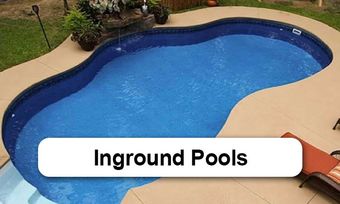 A large swimming pool with the words inground pools on the bottom