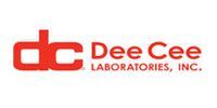Dee Cee Laboratories, Inc. logo in red on a white background