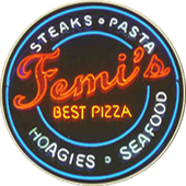 Femi's Pizza logo