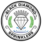 Black Diamond Sprinklers Logo