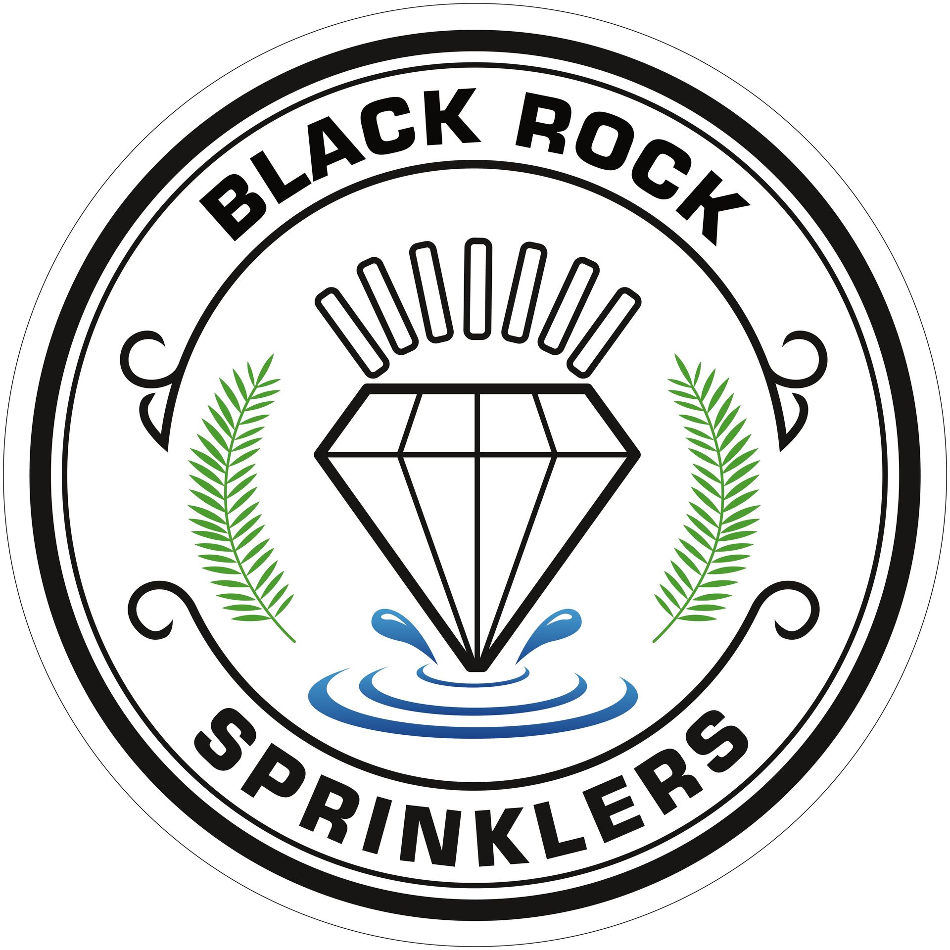 Black Diamond Sprinklers Logo