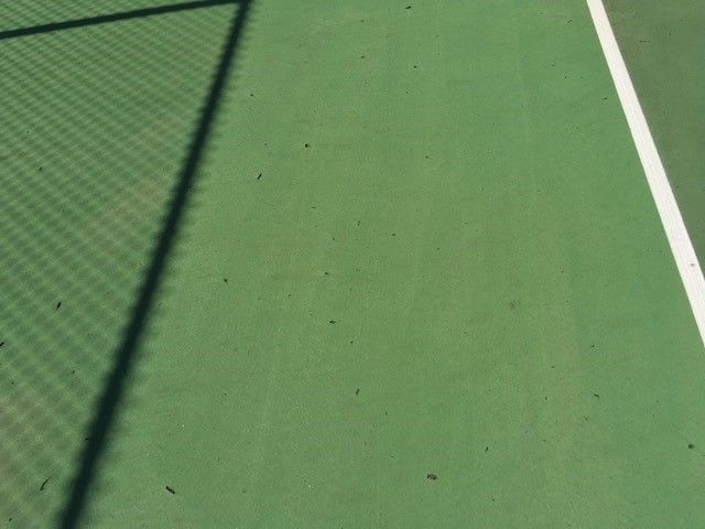 Tennis Court Cleaning