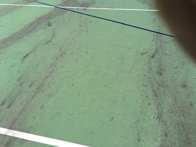Tennis Court Cleaning
