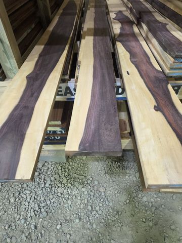 Katalox is a very dense wood from Central and South America.  Every piece is unique and beautiful.
4/4 is priced at $18 a bd ft.