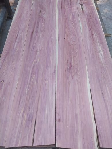 Red cedar wood planks.