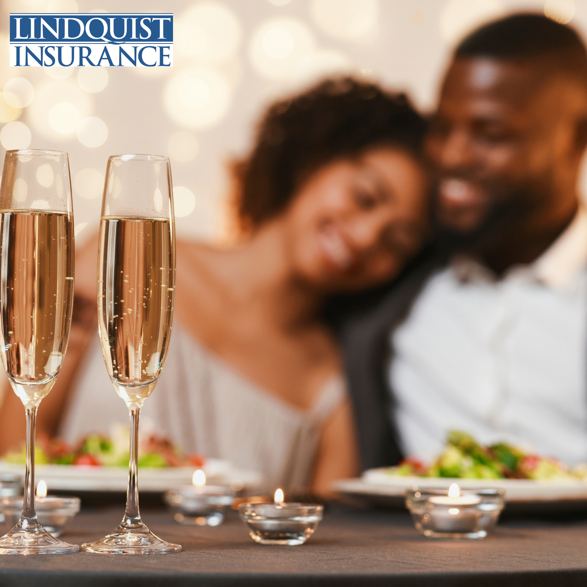 couple at Valentine's Day Lindquist Insurance